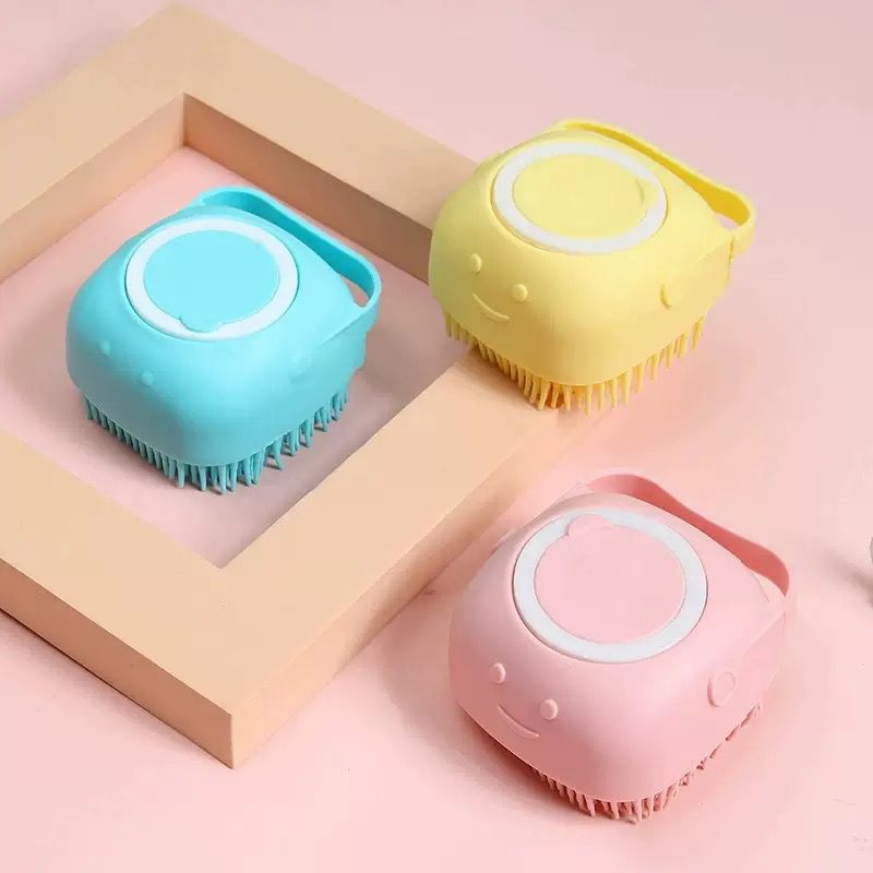 Silicone Bath Brush – Soft Body Scrubber & Shower Cleaning Brush for Gentle Exfoliation Seasonwize