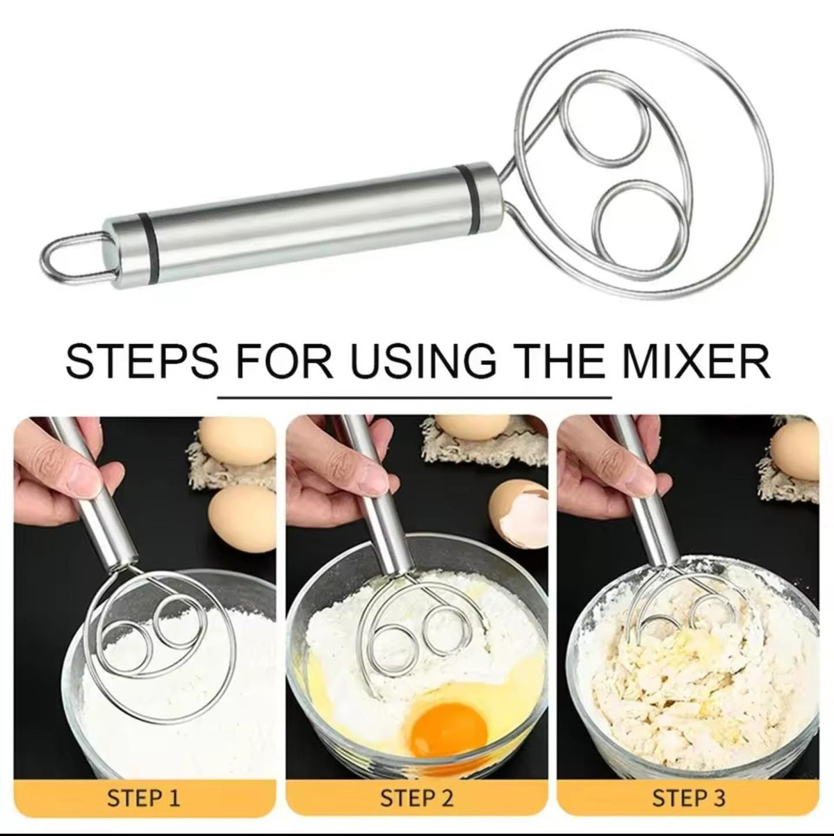 Dough Making Tool – Multifunctional Dough Cutter & Scraper for Kitchen & Baking Seasonwize