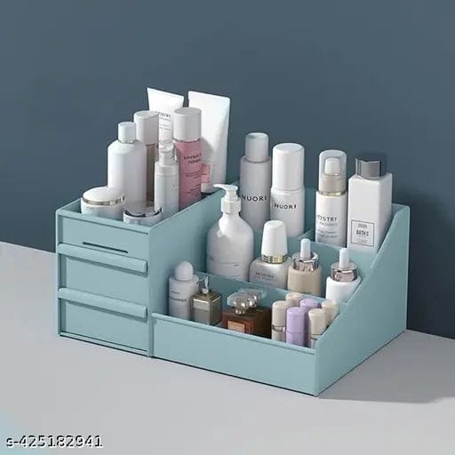 Cosmetic Storage Drawer Desktop Makeup Organizer | Multi-Purpose Beauty & Jewelry Holder Seasonwize