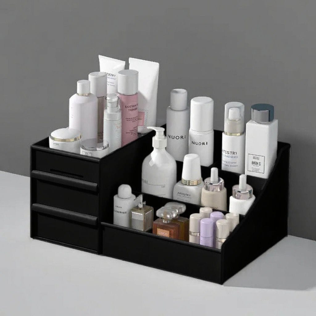 Cosmetic Storage Drawer Desktop Makeup Organizer | Multi-Purpose Beauty & Jewelry Holder Seasonwize