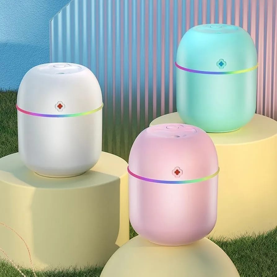 Portable Mini Air Humidifier | USB Aroma Diffuser & Mist Maker for Home, Office & Car Seasonwize