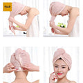Hair Dryer Cap Towel – Quick Drying Hair Wrap Bath Cap for Girls & Women Seasonwize