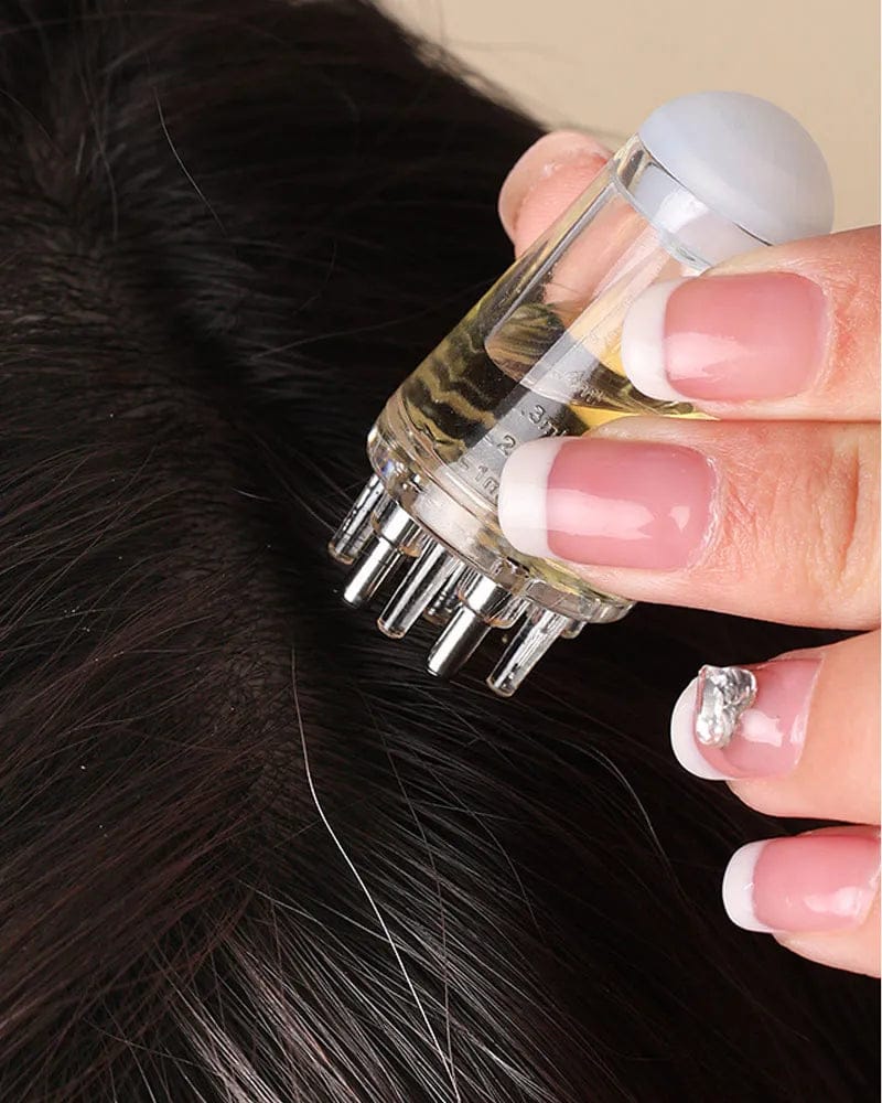 10ml Oil Scalp Applicator Bottle – Precision Hair Oil Dispenser for Scalp & Hair Care Seasonwize