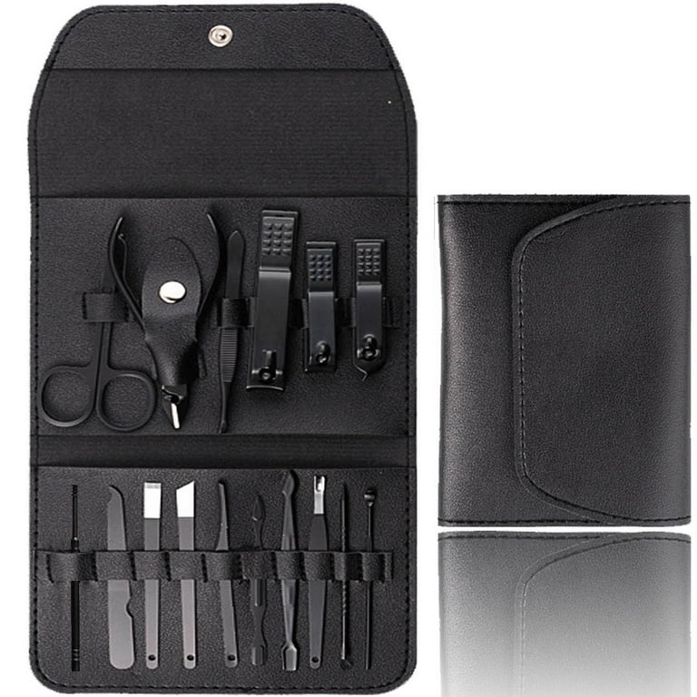 16-in-1 Complete Set – Manicure aur pedicure ke liye multiple professional grooming tools.
Professional Nail Care – Nail clipping, shaping, cuticle care aur grooming ke liye suitable.
Portable Travel Case – Compact case ki wajah se ghar, office ya travel Seasonwize